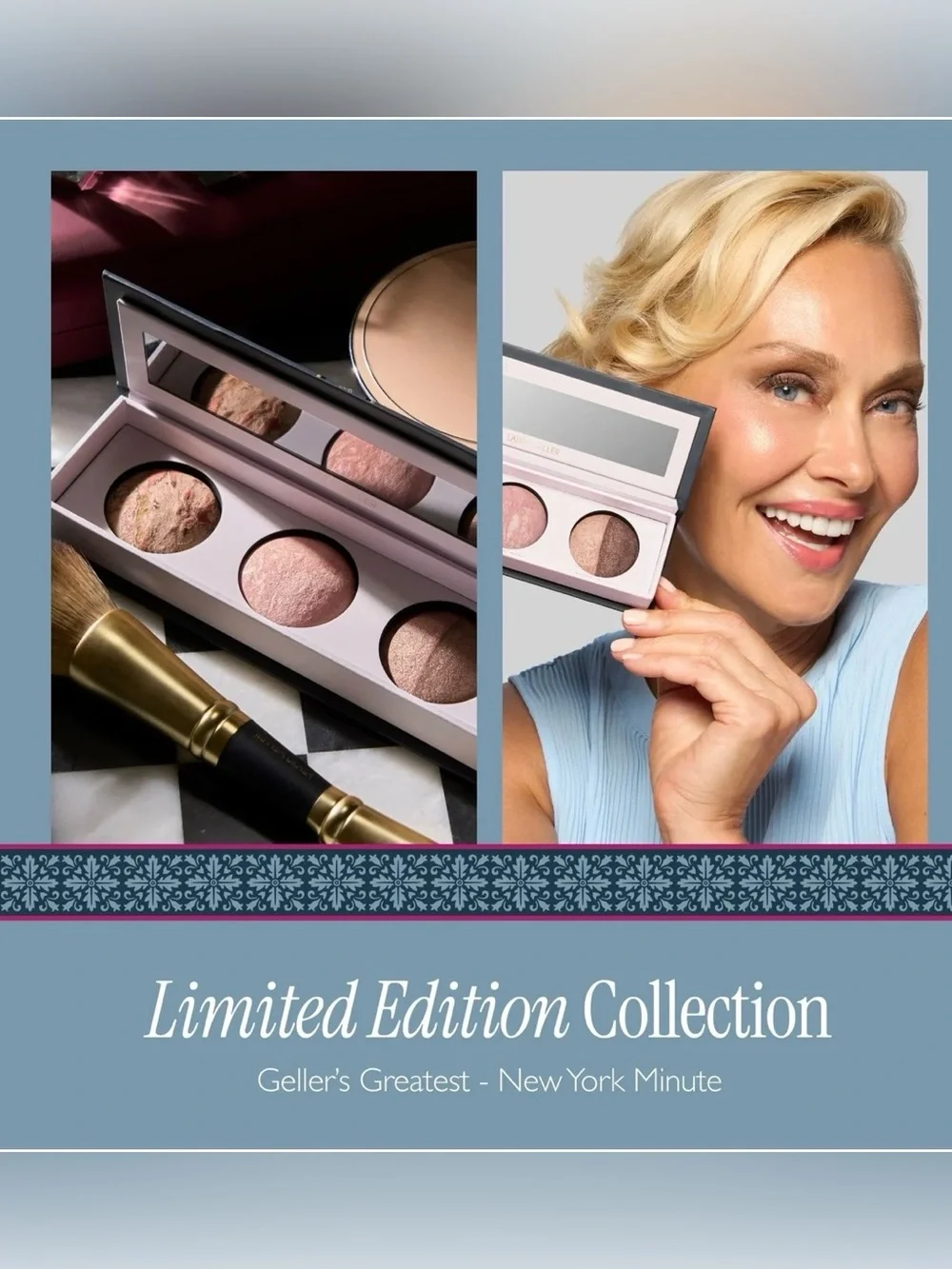 Laura Geller's Greatest Baked Face & Eye Palette: New York Minute/ NIB ✨